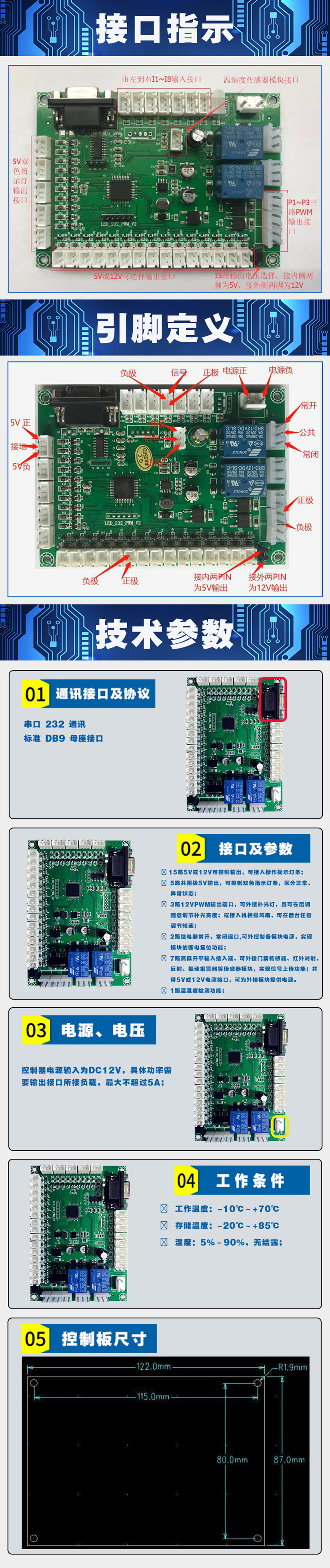 自助終端機專用控制模塊指示燈人體感應(yīng)溫濕度傳感器電路板軟件開發(fā) 自助終端機專用控制模塊指示燈人體感應(yīng)溫濕度傳感器電路板軟件開發(fā)